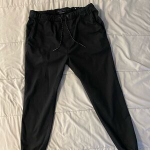 American Eagle Outfitters Men's Black Joggers